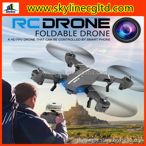 Wifi FPV Quadcopter Drone 8807W Foldable Selfie Mini Heli copter with 0.3MP HD Camera Height Hold Mode VS XS809W Dron